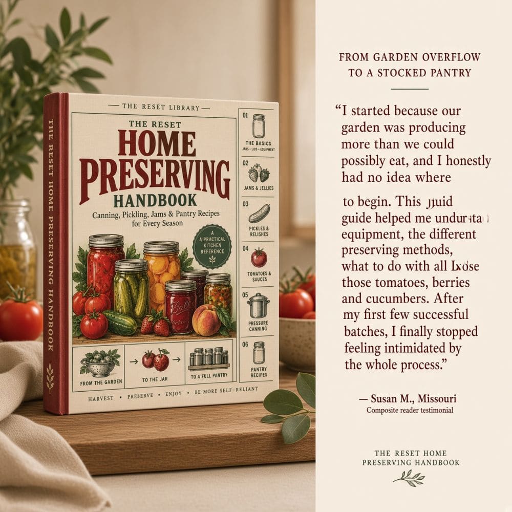 THE RESET HOME PRESERVING HANDBOOK VIP