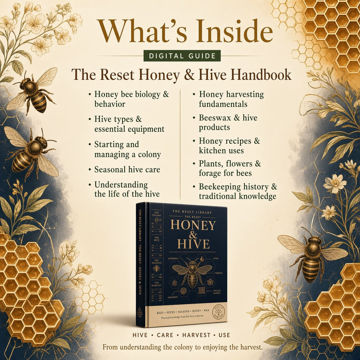 The Reset Honey & Hive Handbook VIP