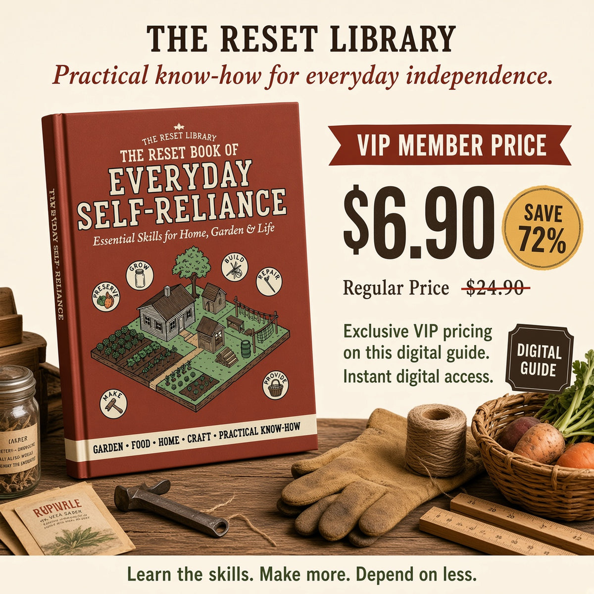 The Reset Guide to Self-Sufficient Living
