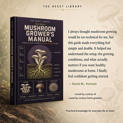 The Reset Mushroom Grower’s Manual VIP