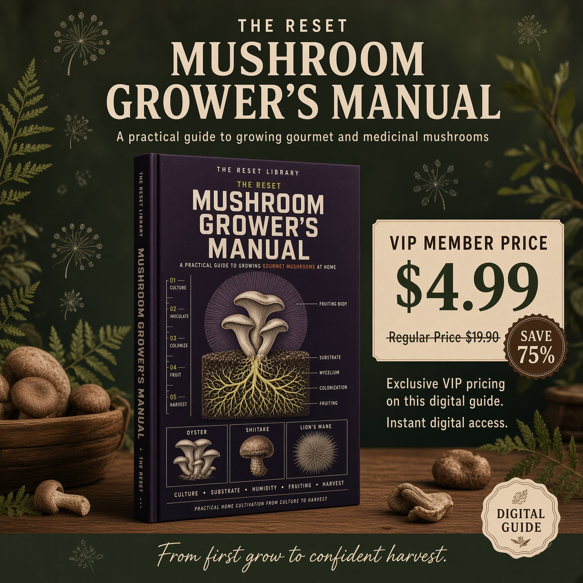 The Reset Mushroom Grower’s Manual