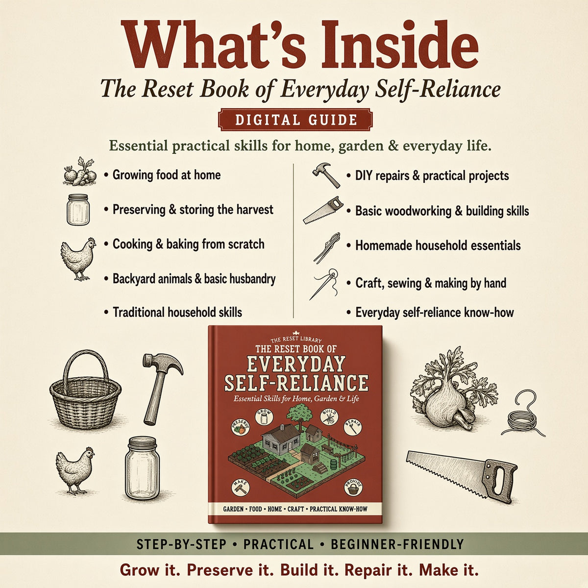 The Reset Guide to Self-Sufficient Living