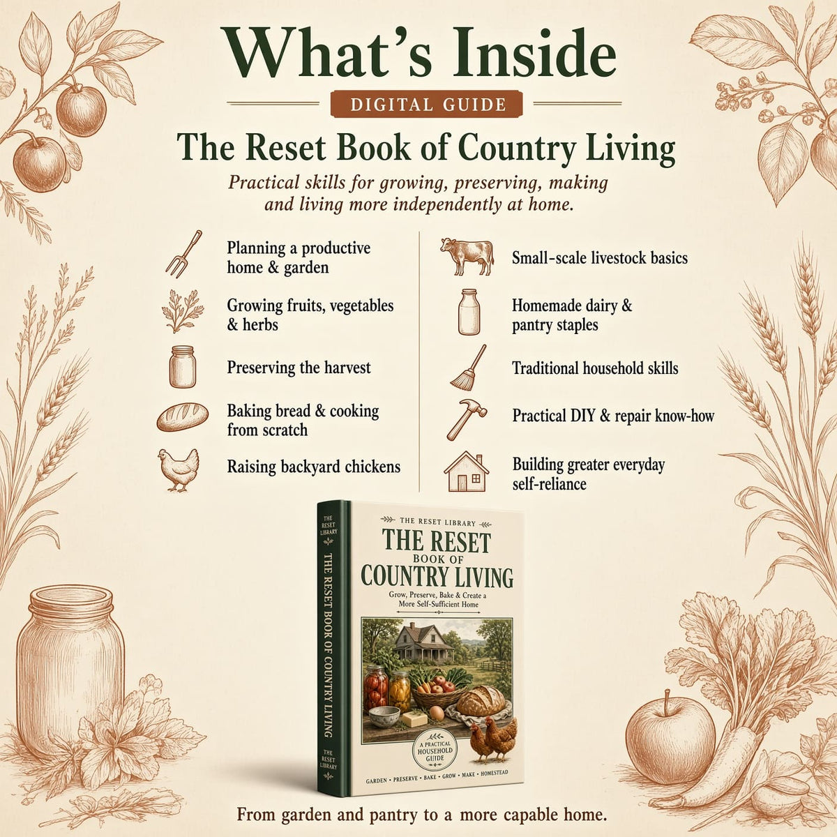 The Reset Country Living Almanac VIP