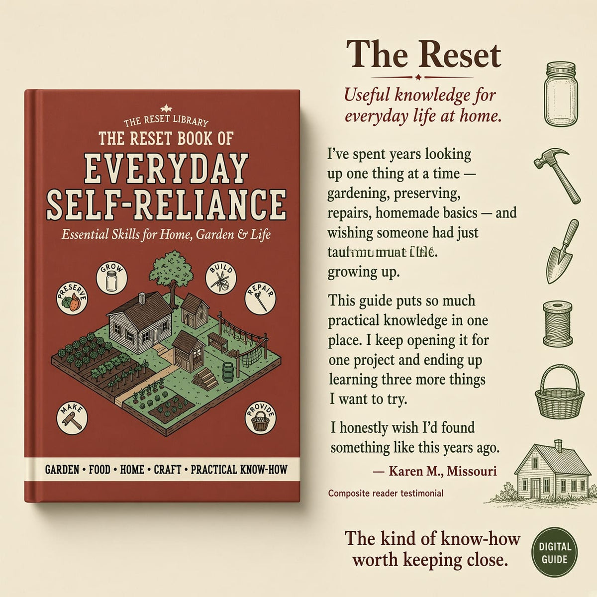 The Reset Guide to Self-Sufficient Living VIP