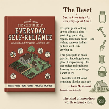 The Reset Guide to Self-Sufficient Living VIP