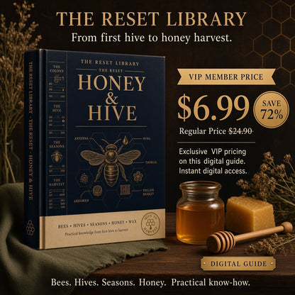 The Reset Honey & Hive Handbook VIP